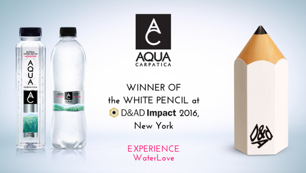 AQUA Carpatica Water Purity Campaign Wins Its Category at D&AD Impact